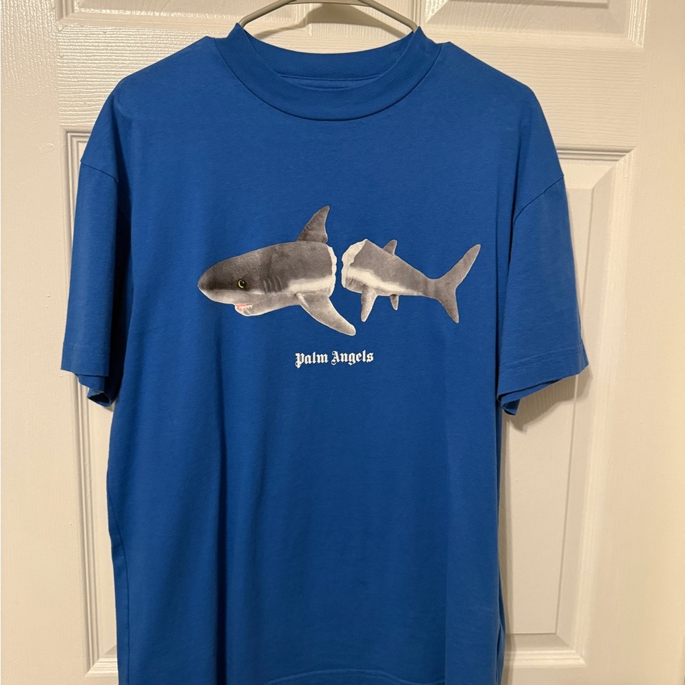 Palm Angels Vibrant Blue Tee